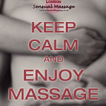 keep calm and enjoy massage